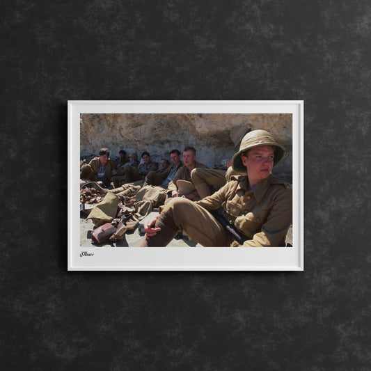 Cast Relaxing During Filming of All The Kings Men - Limited Edition Prints