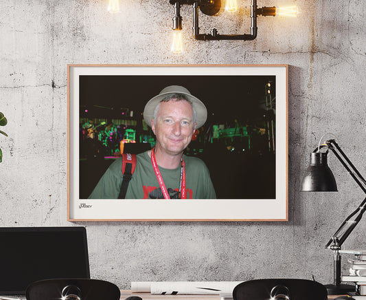 Billy Bragg at Glastonbury - Limited Edition Prints