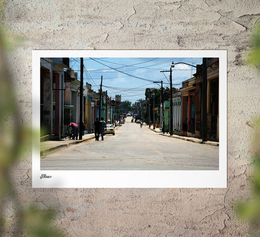 The streets of Guantanamo Cuba - Limited Edition Prints