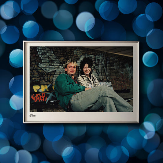 Daniel Craig & Kelly McDonald relaxing while filming Some Voices  - Limited Edition Prints