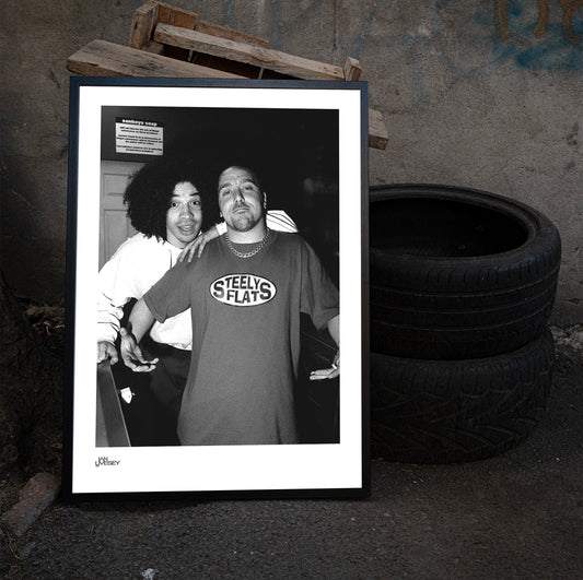 MC Tunes of Dust Junky's - Back Stage at Sankeys Soap - Limited Edition Prints