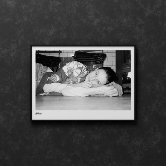 Erin O'Connor lying down - Exclusive Limited Edition Prints