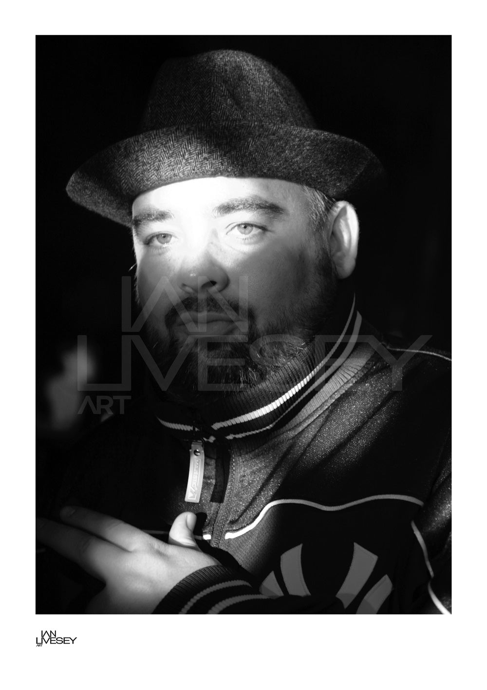 Frank Benbini watching the Happy Mondays Manchester - Limited Edition Prints