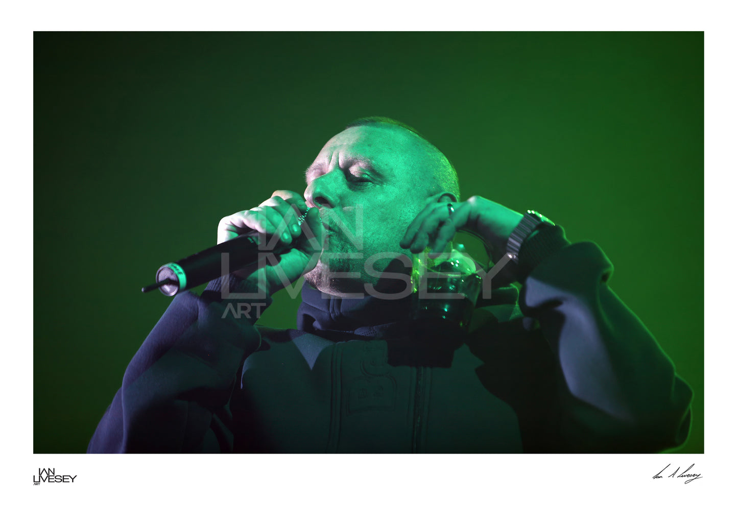 Shaun Singing With a Drink - Limited Edition Prints