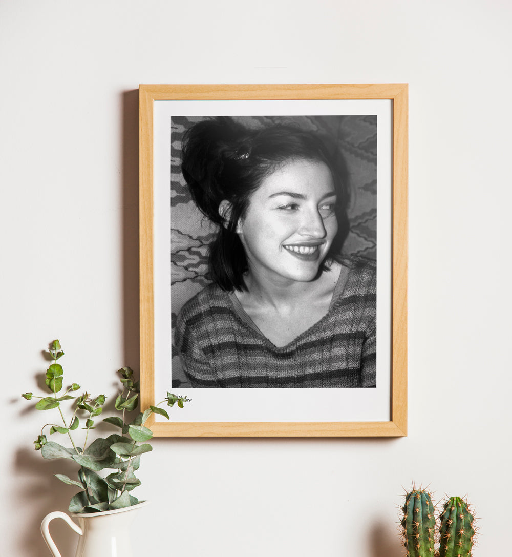 Kelly McDonald during the filming of Some Voices - Limited Edition Prints