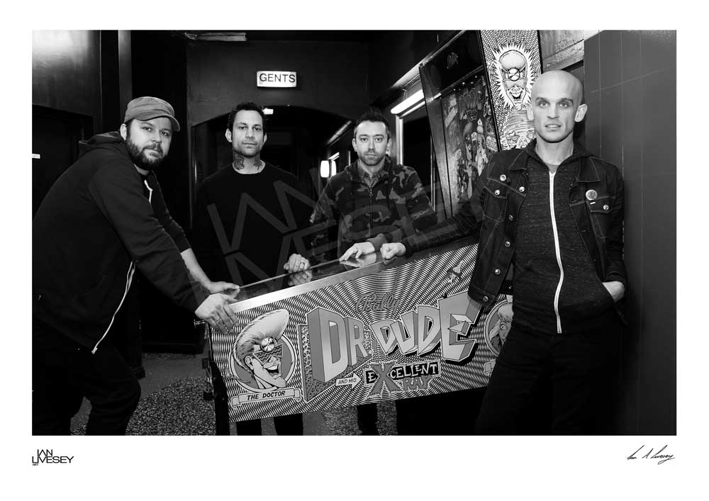 Rise Against -  Exclusive Dr Dude Pinball Shoot - Exclusive