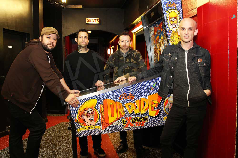 Rise Against -  Exclusive Dr Dude Pinball Shoot - Exclusive