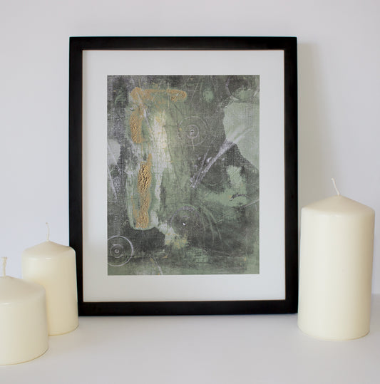 Untitled Oil and Acrylic #1 - Limited Edition Prints (Unframed)