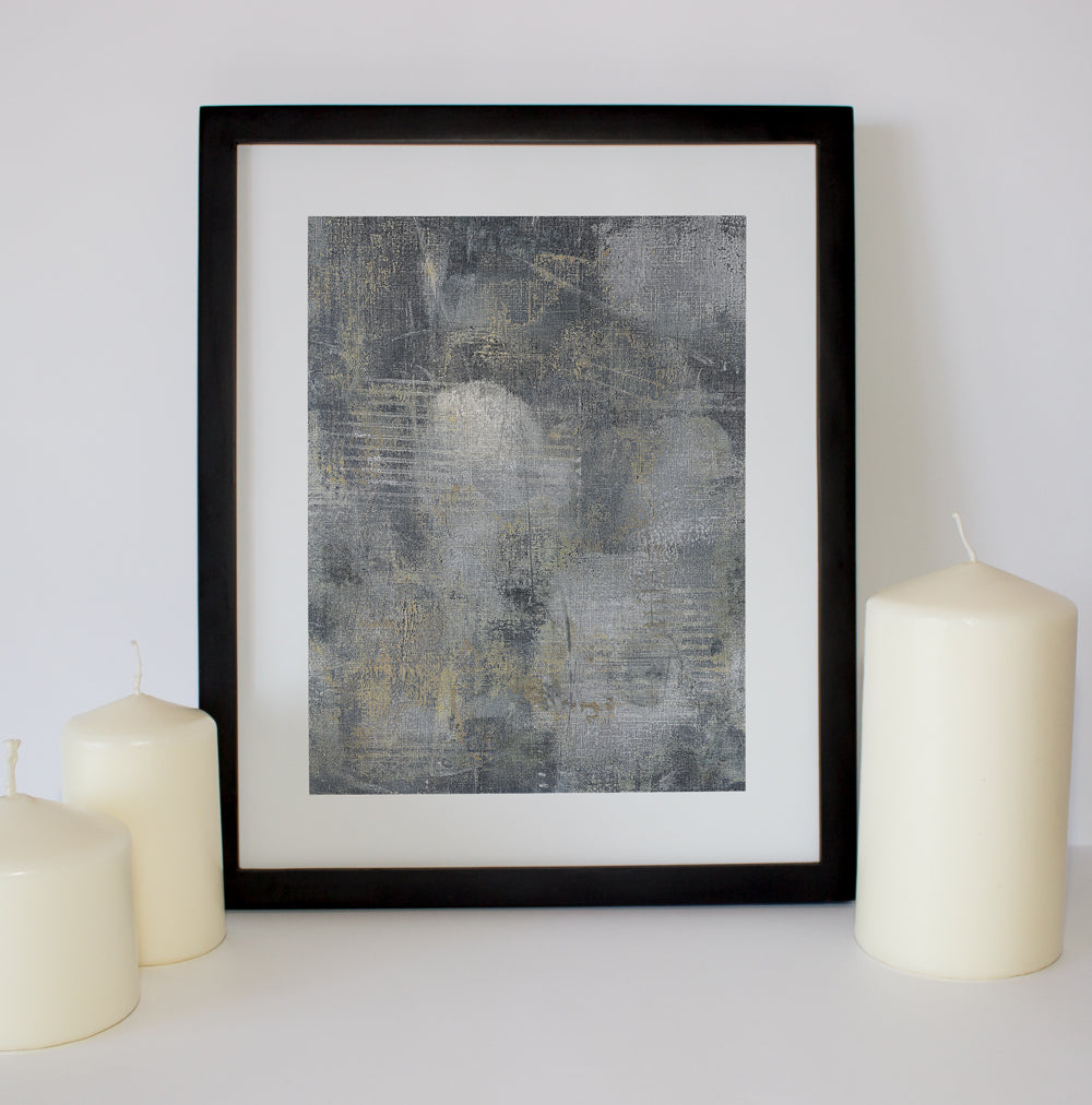 Untitled Oil and Acrylic #2 - Limited Edition Prints (Unframed)