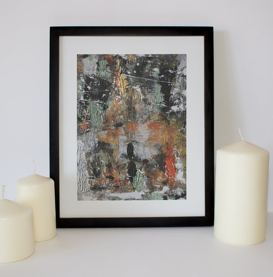 Untitled Oil and Acrylic 4 - Limited Edition Prints (Unframed)