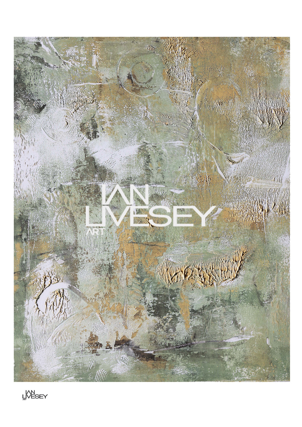 Untitled Oil and Acrylic #7 - Limited Edition Prints (Unframed)