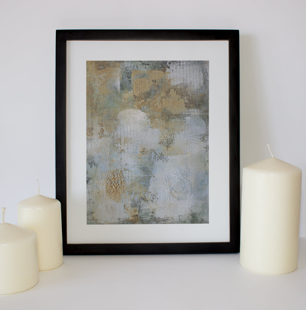 Untitled Oil and Acrylic #8 - Limited Edition Print (Unframed)